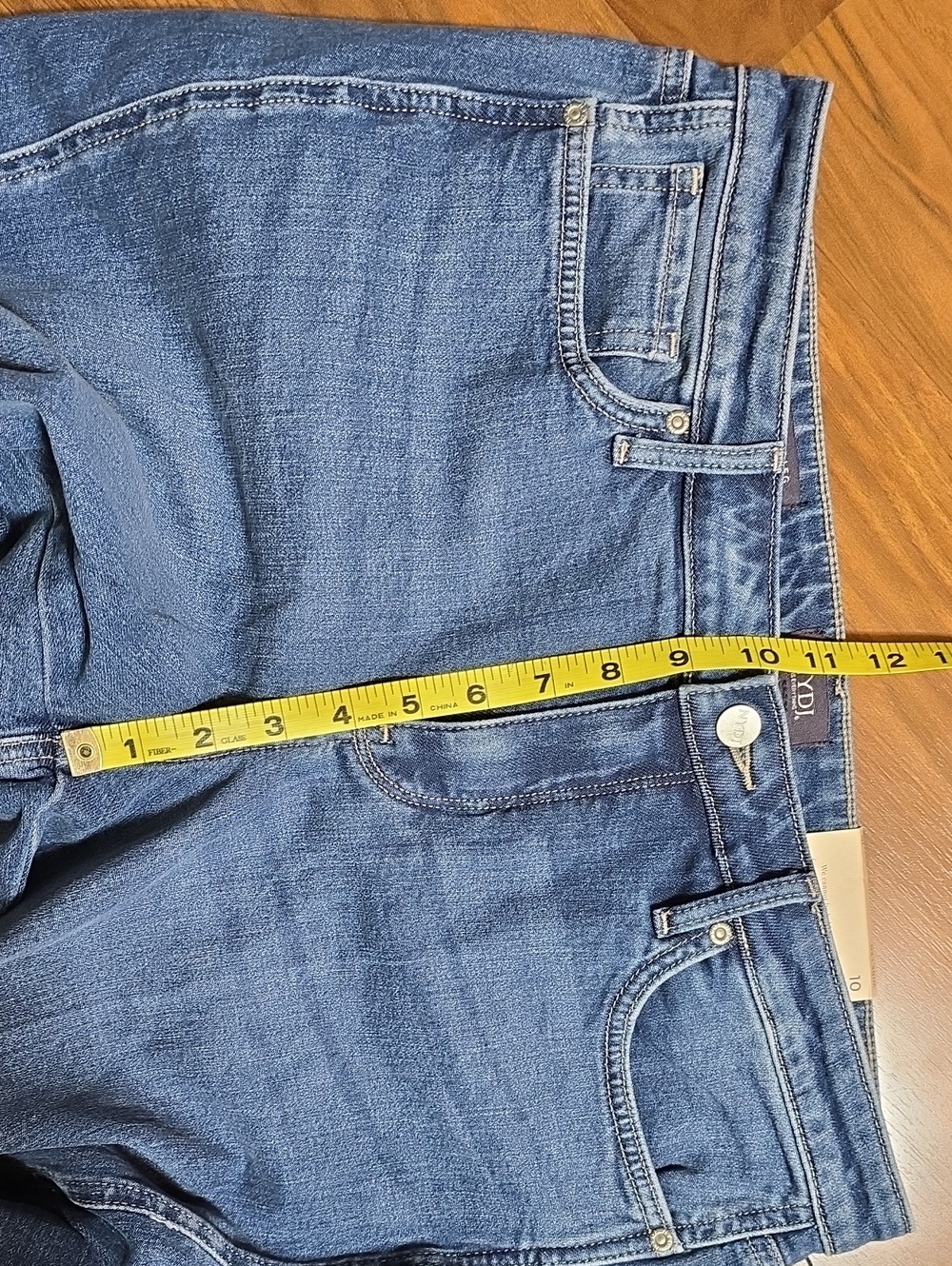 NYDJ Teresa Wide Leg Jeans - Romantic Indigo - Picture 14 of 16